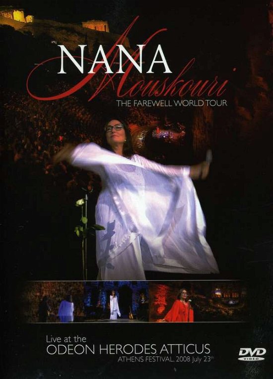 Cover for Nana Mouskouri · Farewell World Tour (DVD) (2010)