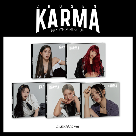 Cover for Pixy · Chosen Karma (CD) [Digipack edition] [Digipak] (2023)
