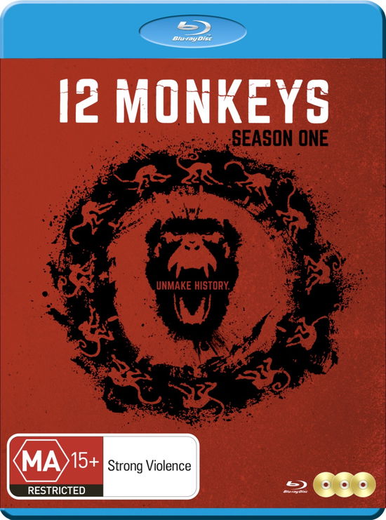 Cover for 12 Monkeys Season 1 - Blu-ray (Blu-ray) (2019)