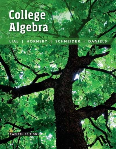 Cover for Margaret Lial · College Algebra (Gebundenes Buch) (2016)
