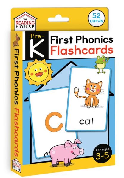 Cover for Marla Conn · First Phonics Flashcards (Book) (2022)