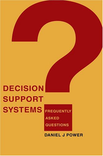 Cover for Daniel Power · Decision Support Systems: Frequently Asked Questions (Hardcover Book) (2004)