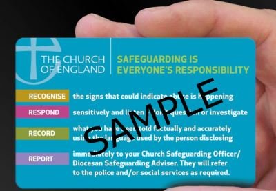 Cover for The Church of England · Safeguarding Contact Card (pack of 10) (SPILLEKORT) (2018)