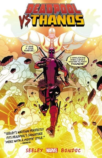 Cover for Tim Seeley · Deadpool Vs. Thanos (Paperback Bog) (2015)