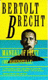 Cover for Bertolt Brecht · Manual of Piety / Die Hauspostille (Paperback Bog) (1994)