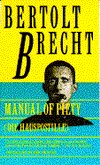 Cover for Bertolt Brecht · Manual of Piety / Die Hauspostille (Pocketbok) (1994)