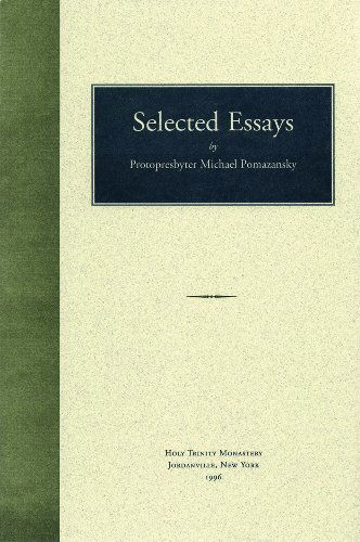 Cover for Michael Pomazansky · Selected Essays (Paperback Book) (1996)