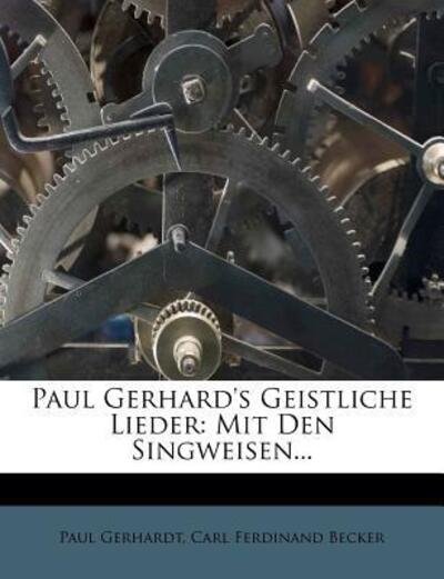 Cover for Gerhardt · Paul Gerhard's geistliche Lied (Book)
