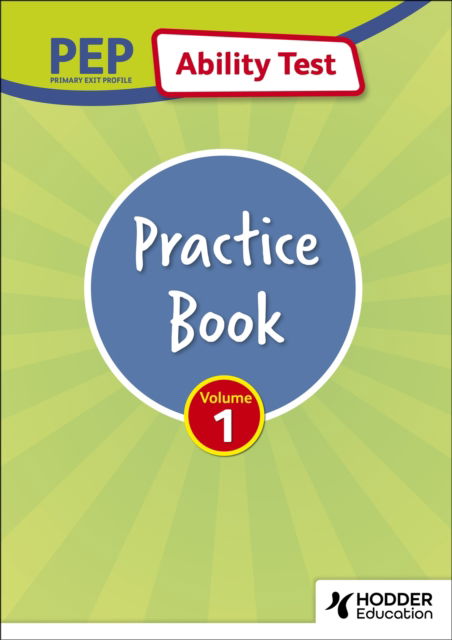 Cover for Peter Francis · PEP Ability Test Practice Book: Volume 1 (Paperback Book) (2025)