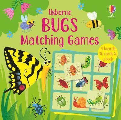 Bugs Matching Games - Matching Games - Kate Nolan - Brætspil - Usborne Publishing Ltd - 9781474969451 - 28. maj 2020