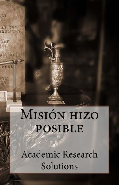 Cover for Donetta D Quinones · Mision hizo posible (Paperback Book) (2015)