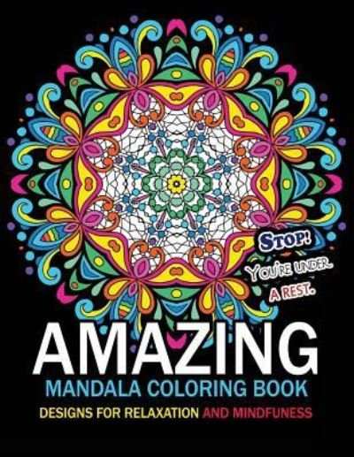 Cover for Adult Coloring Book Today · Amazing Mandalas Adult coloring Book (Pocketbok) (2017)
