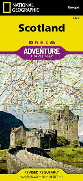 Cover for National Geographic · Scotland: Travel Maps International Adventure Map (Map) (2013)
