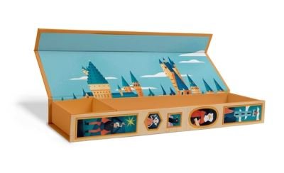 Cover for Insight Editions · Harry Potter: Exploring Hogwarts Magnetic Pencil Box (Trycksaker) (2021)