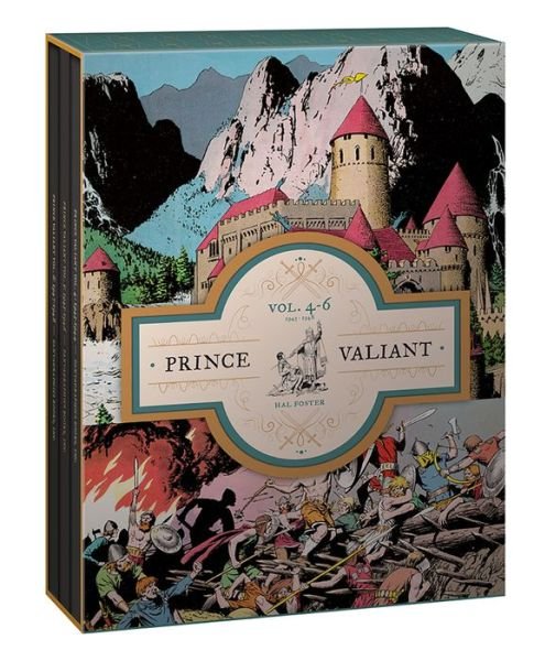 Cover for Hal Foster · Prince Valiant Volumes 4-6 Gift Box Set (Hardcover Book) (2018)