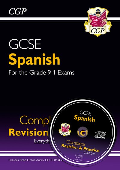 Cover for CGP Books · GCSE Spanish Complete Revision &amp; Practice: with Online Edition &amp; Audio (For exams in 2024 &amp; 2025) - CGP GCSE Science (Bog) (2022)