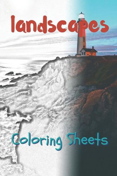 Cover for Julian Smith · Landscape Coloring Sheets (Pocketbok) (2019)