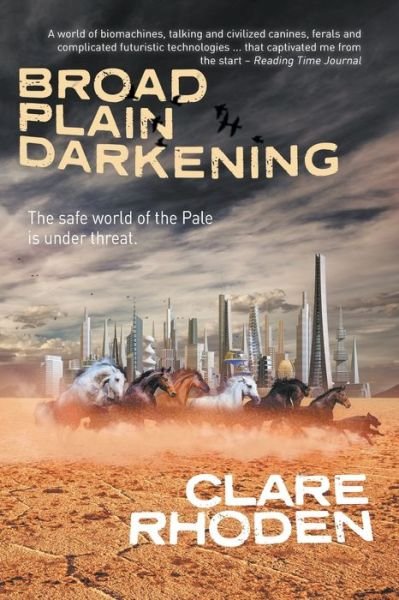 Cover for Clare Rhoden · Broad Plain Darkening (Pocketbok) (2018)