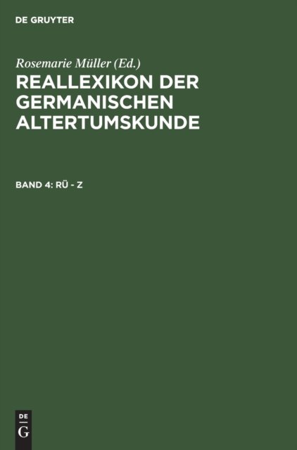Ru - Z - No Contributor - Books - de Gruyter - 9783112335451 - December 31, 1919