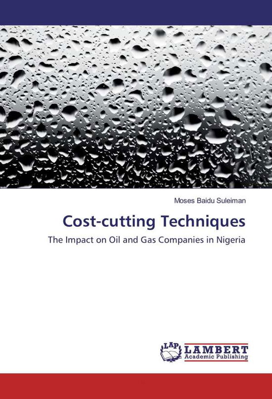 Cover for Suleiman · Cost-cutting Techniques (Bok)