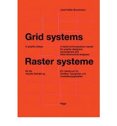 Grid Systems in Graphic Design: A Visual Communication Manual for Graphic Designers, Typographers and Three Dimensional Designers - Josef Mulller-Brockmann - Books - Niggli Verlag - 9783721201451 - 1999