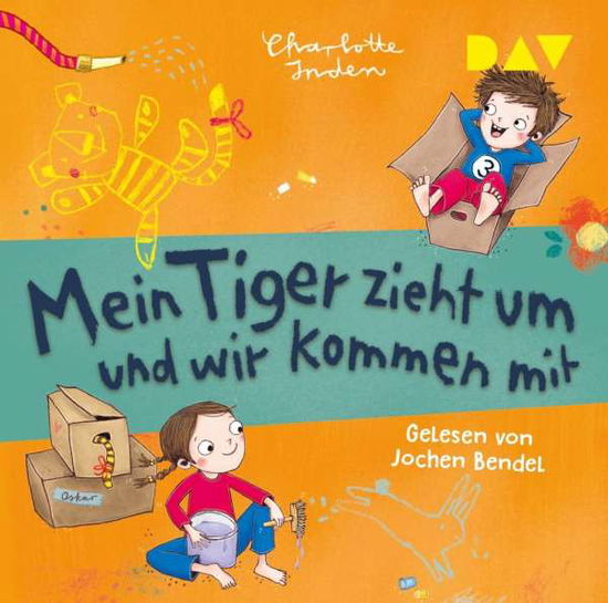 Inden:mein Tiger Zieht Um U.wir Komm,cd - Charlotte Inden - Muzyka - Der Audio Verlag - 9783742413451 - 