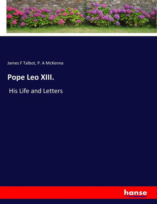 Cover for Talbot · Pope Leo XIII. (Bog) (2017)