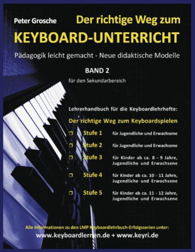 Cover for Peter Grosche · Der Richtige Weg Zum Keyboard-unterricht - Band 2 (Paperback Book) [German edition] (2024)