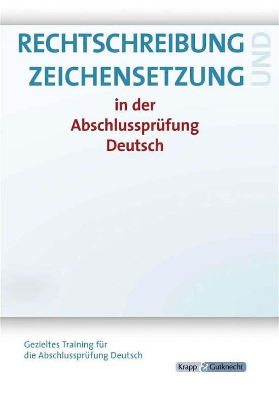 Cover for Gora · Rechtschreibung und Zeichensetzung (Bok)