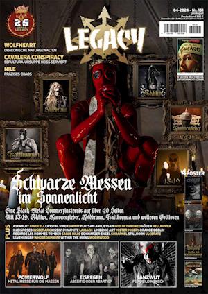 Cover for Legacy Magazin · Legacy Magazin: the Voice from the Darkside (Book) (2024)