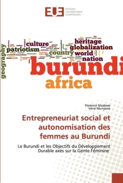 Cover for Nisabwe · Entrepreneuriat social et auton (Bog) (2020)