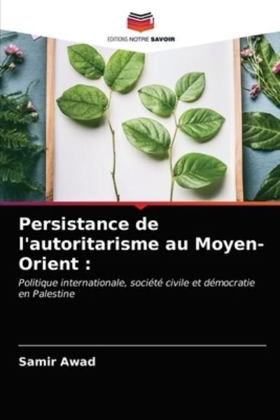 Cover for Awad · Persistance de l'autoritarisme au (N/A) (2021)