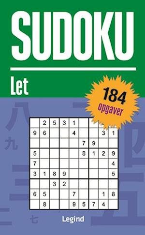 Cover for Mini opgavebøger: Sudoku - Let (Paperback Bog) [1. udgave] (2023)