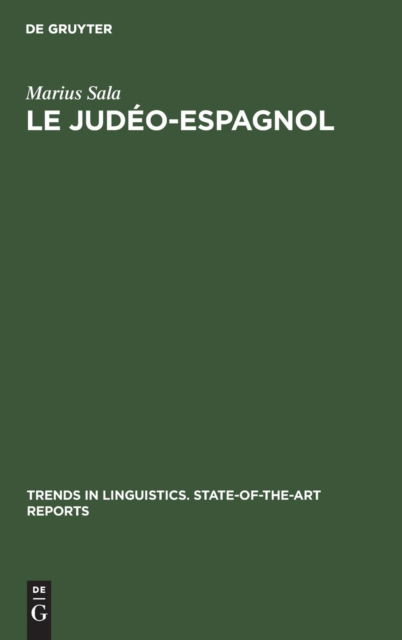 Le Judéo-Espagnol - Sala - Books -  - 9789027934451 - 1976