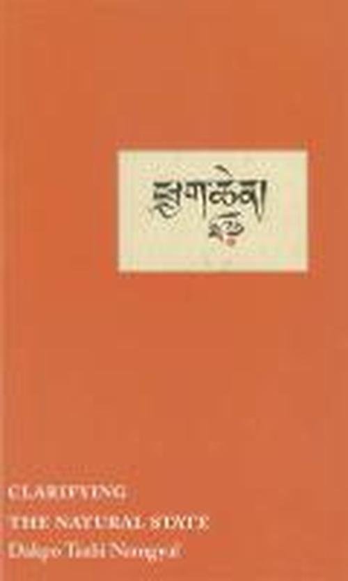 Cover for Dakpo Tashi Namgyal · Clarifying the Natural State: A Principal Guidance Manual for Mahamudra (Paperback Book) (2004)
