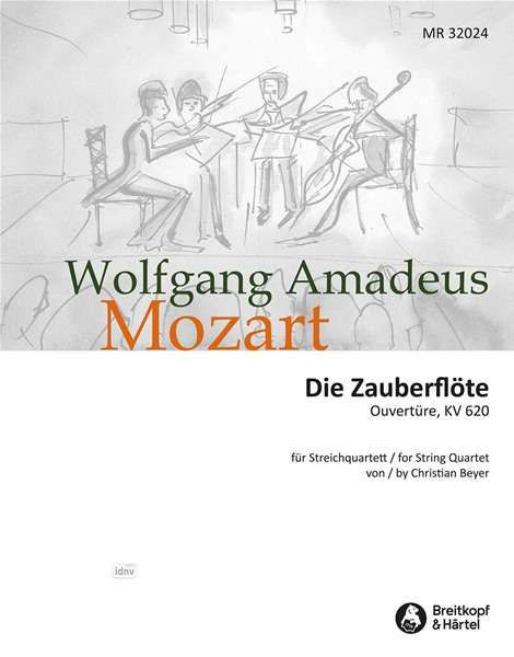 Cover for Wolfgang Ama Mozart · Magic Flute K 620 Overture Kv 620 String (N/A) (2018)