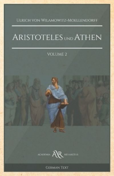 Cover for Ulrich Von Wilamowitz-Moellendorff · Aristoteles und Athen (Paperback Book) (2020)