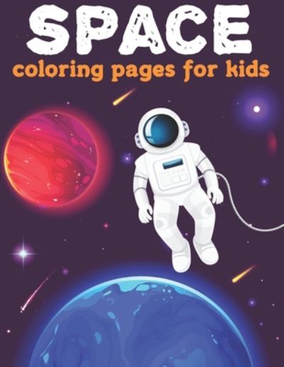 Cover for Funkeep Space · Space Coloring Book for Kids (Paperback Book) (2020)