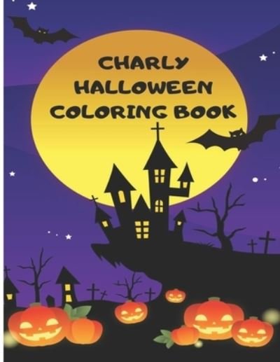Cover for Vizion · Charly Halloween Coloring Book (Paperback Book) (2020)