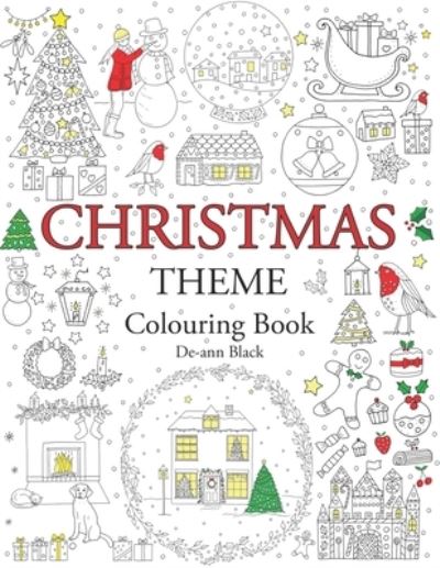 Cover for De-ann Black · Christmas Theme Colouring Book (Paperback Book) (2020)