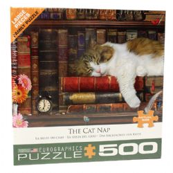 Cover for Puslespil Cat Nap · Puslespil Cat Nap - 500 brikker, 48*68cm (Jigsaw Puzzle) (2021)