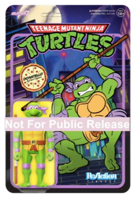 Cover for Tmnt Reaction Wave 7 - Donatello Toon (MERCH) (2023)