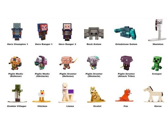 Jada - Minecraft Multi Pack Nani Figs (253265011) - Jada - Merchandise - Dickie Spielzeug - 4006333088452 - 