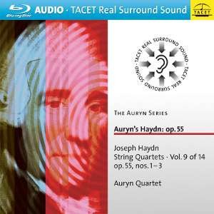 Cover for Haydn / Auryn Quartet · Auryn's Haydn 9 (Blu-ray Audio) (2014)