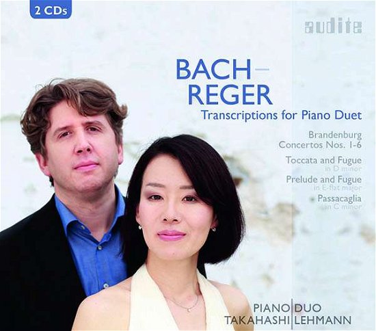 Cover for Takahashi / Lehmann · Bach / Reger: Transcriptions For Piano (CD) (2019)
