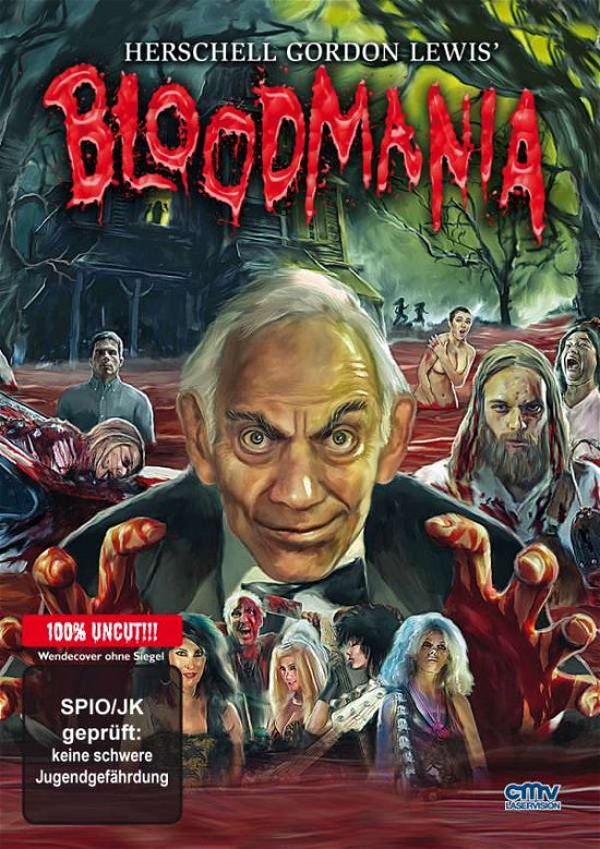 Cover for Gordon Lewis Herschell · Herschell Gordon Lewis Bloodmania (DVD) (2020)