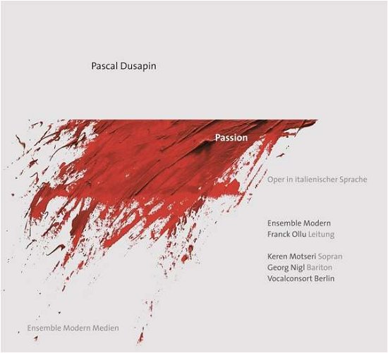 Cover for Motseri, Keren / Georg Nigl · Passion (CD) (2021)