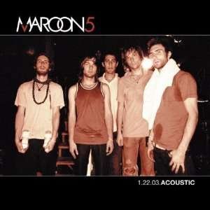 Cover for Maroon 5 · 1.22.3 Acoustic (SCD) (2007)