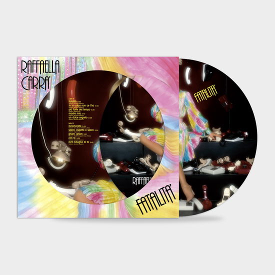 Cover for Raffaella Carrà · Fatalità (LP) [Picture Disc edition] (2025)