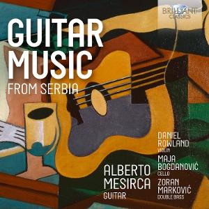 Cover for Alberto Mesirca · Guitar Music From Serbia (CD) (2025)